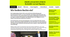 Desktop Screenshot of freiplatzaktion.ch